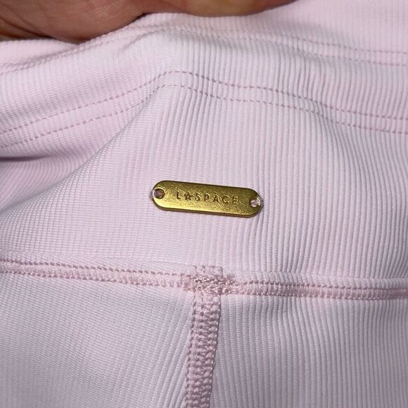 L*Space Active Peony Turner Legging Tie Waist‎ Ribbed Size Large NWT - Picture 5 of 11